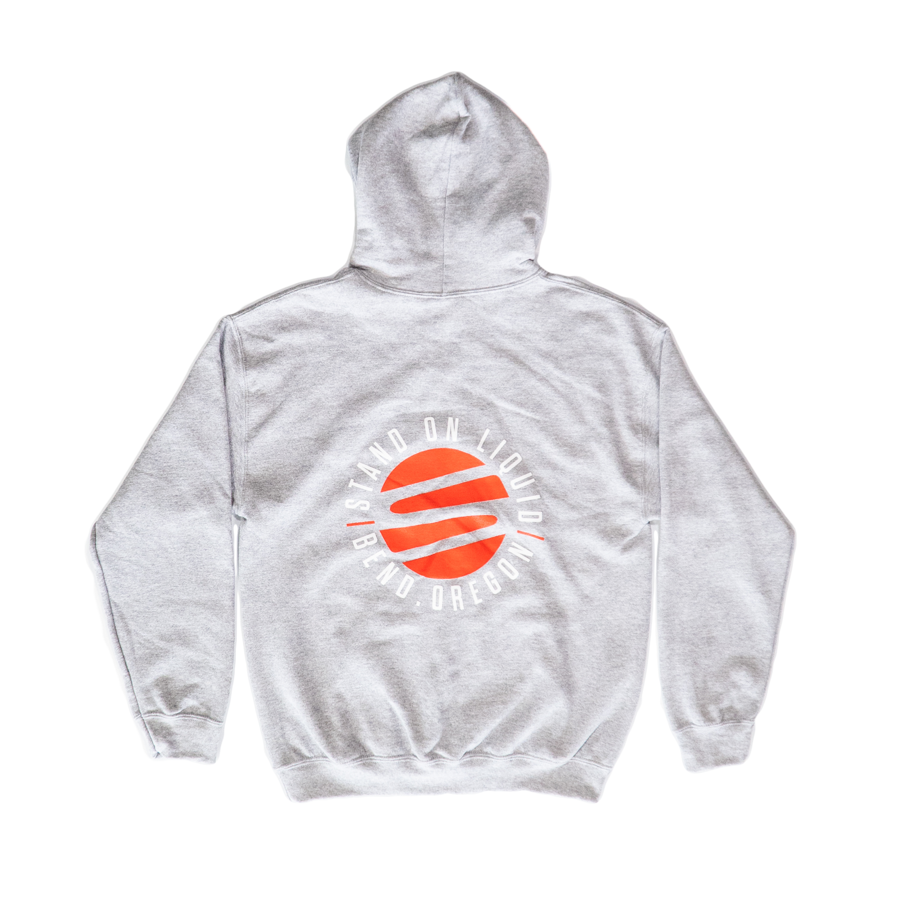 Stand on Liquid Light Gray Hoody