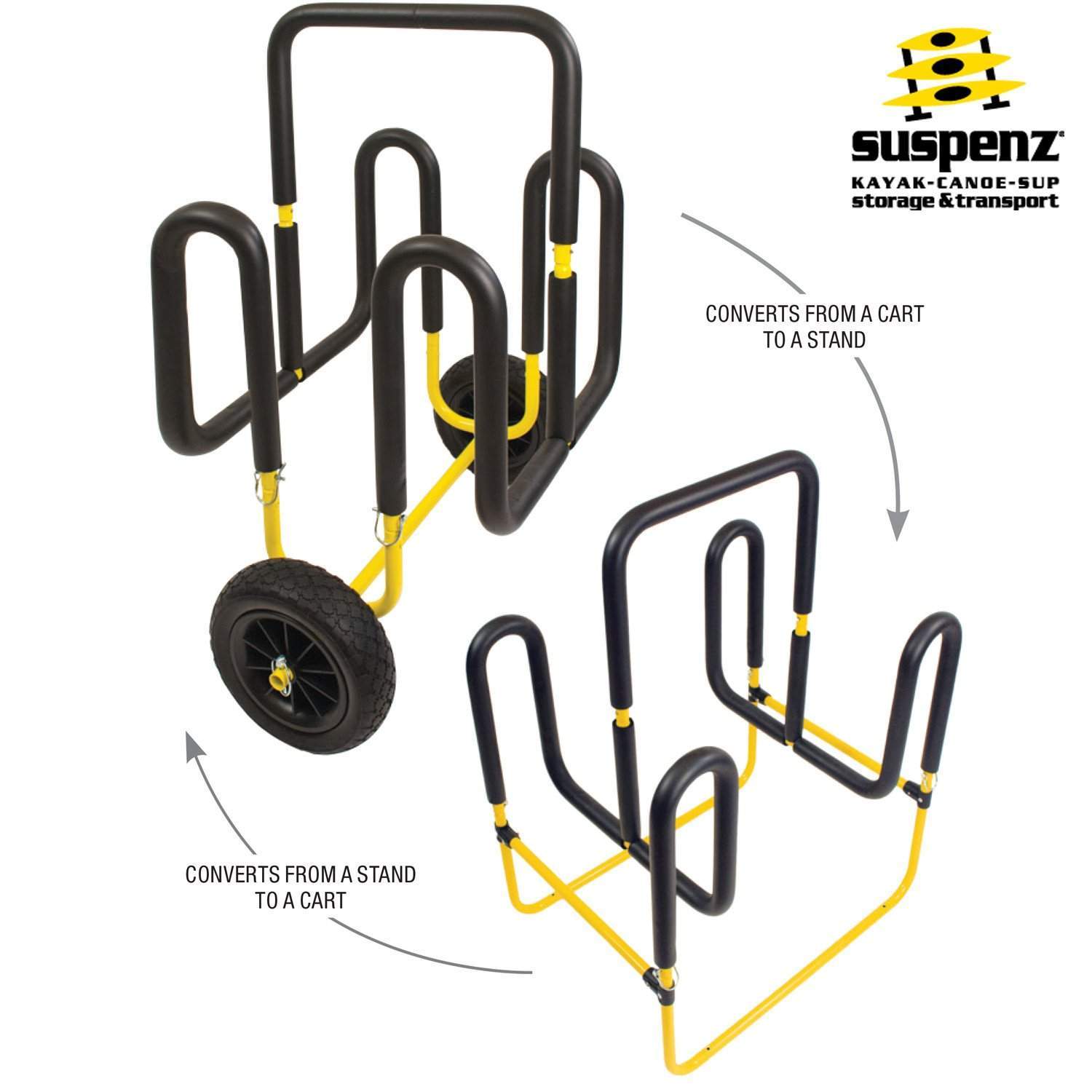 Suspenz Double Trouble SUP Stand & Cart