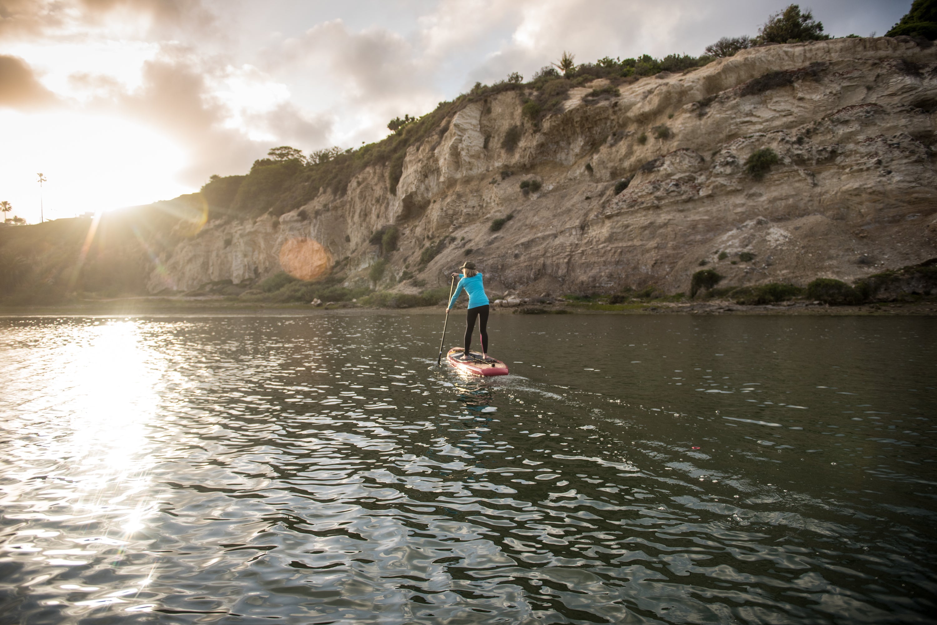 Paddling Stand on stand on liquid stand up paddleboard