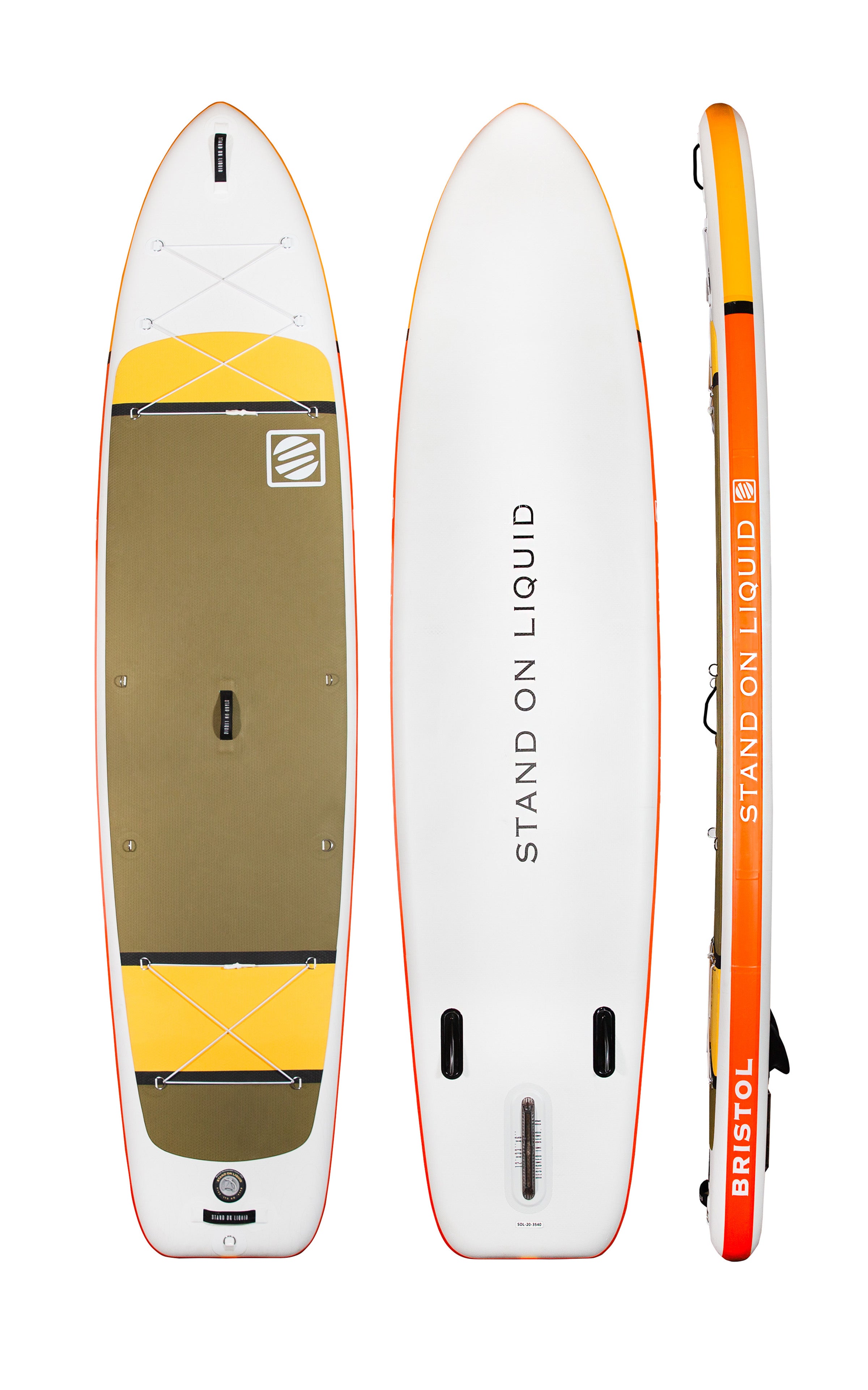 Stand on Liquid Bristol 12' Inflatable Paddle Board | Inflatable Paddle ...
