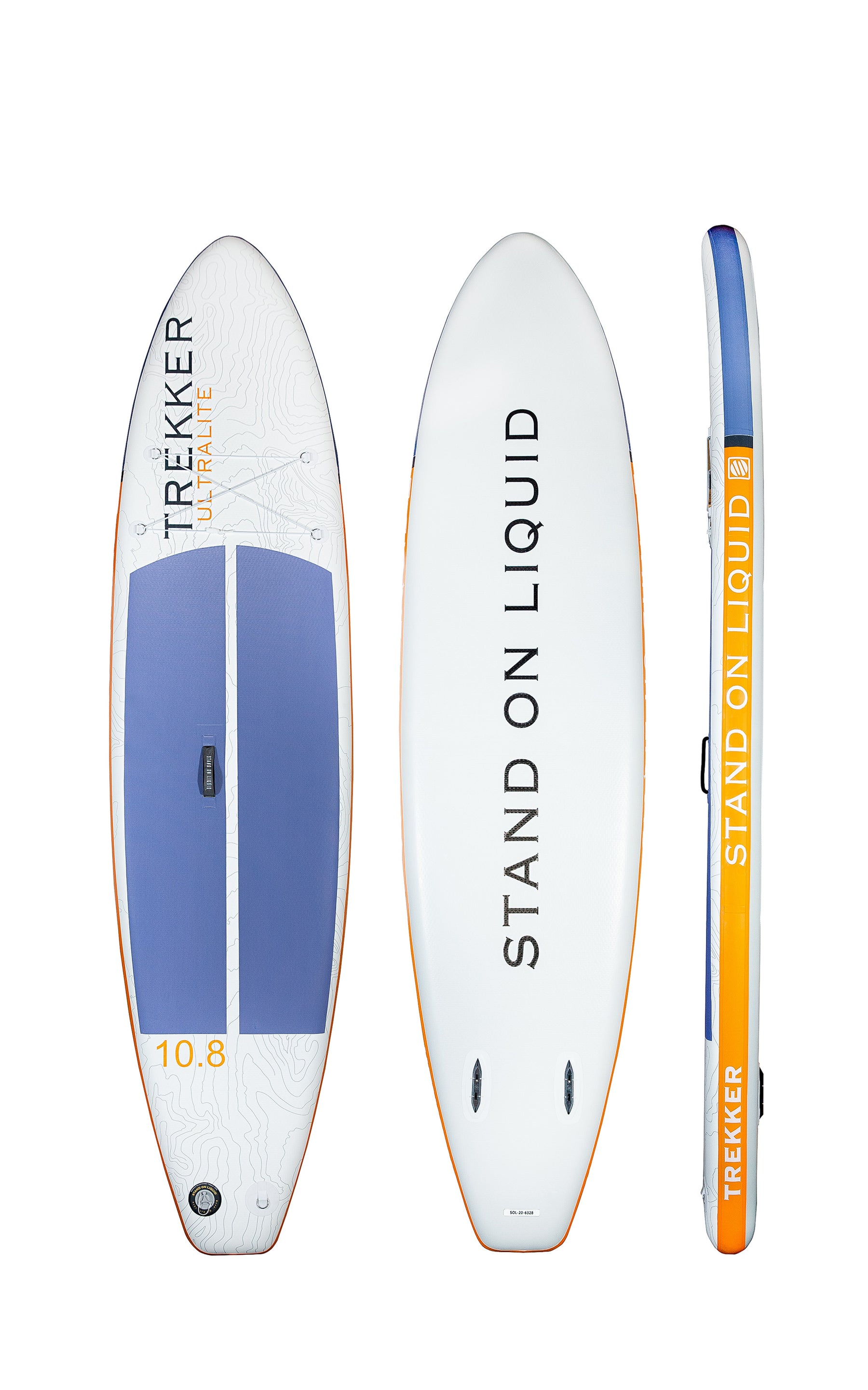 Stand on Liquid Trekker Ultralite 10'8" Inflatable SUP Package